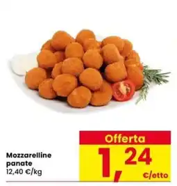 Eurospar Mozzarelline panate offerta
