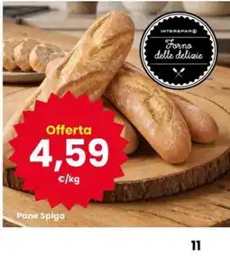 Eurospar Pane Spiga offerta
