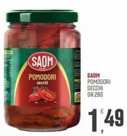 Marketpiù Saom pomodori secchi offerta
