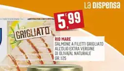 Marketpiù Rio Mare Salmone a filetti grigliato offerta