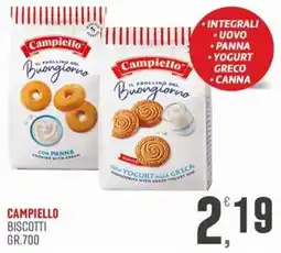 Marketpiù Campiello biscotti offerta
