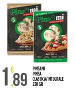 Euroesse Pinsami pinsa classica/integrale offerta