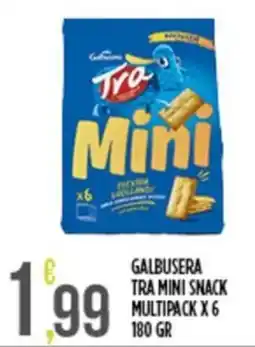 Euroesse Galbusera tra mini snack offerta