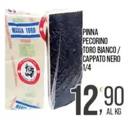 Cash pro Pinna pecorino toro bianco / cappato nero offerta