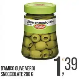 Cash pro D'Amico olive verdi snocciolate offerta