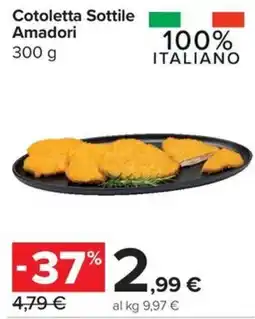 Carrefour Express Cotoletta Sottile Amadori offerta