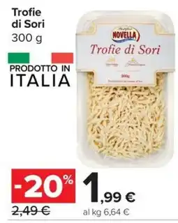 Carrefour Express Trofie di Sori offerta