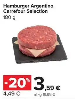 Carrefour Express Hamburger Argentino Carrefour Selection offerta