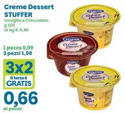 Prix Quality Creme Dessert STUFFER offerta