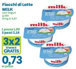 Prix Quality Fiocchi di Latte milk offerta