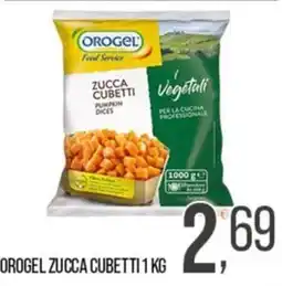Cash pro Orogel zucca cubetti offerta