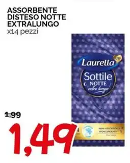 Hardis Laurella assorbente disteso notte extralungo offerta