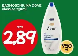 Hardis Bagnoschiuma Dove classico offerta