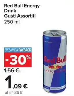 Carrefour Express Red Bull Energy Drink Gusti Assortiti offerta