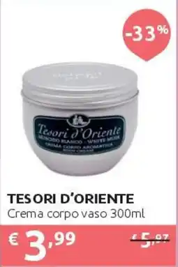 PiùMe Tesori d'Oriente Crema corpo vaso offerta
