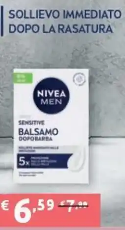 PiùMe Nivea Men Balsamo Dopo Barba Sensitivo offerta