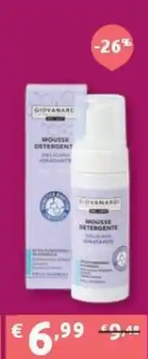 PiùMe Giovanare mousse detergente delicata offerta