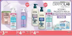 PiùMe Dermolab detergente viso offerta