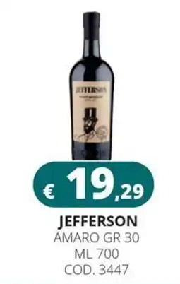Altasfera Jefferson amaro gr 30 offerta