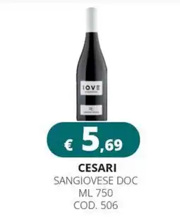 Altasfera Cesari Sangiovese DOC offerta