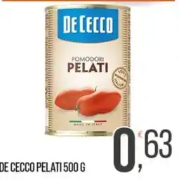 Cash pro De Cecco pomodori pelati offerta