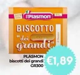 Supermercati Pasquale Prisco Biscotto dei grandi Plasmon offerta