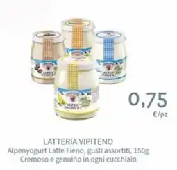 Eurospar Alpenyogurt Latte Fieno offerta