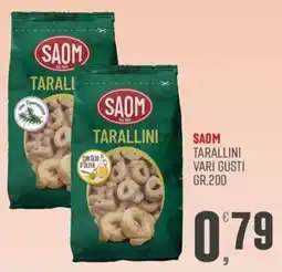 Marketpiù Saom tarallini vari gusti offerta
