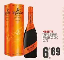 Marketpiù Mionetto Treviso Brut Prosecco Doc offerta