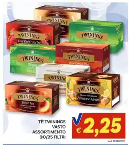 Vivo Supermercati Tè Twinings vasto assortimento offerta