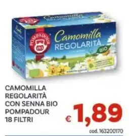 Vivo Supermercati Camomilla regolarità con senna bio pompador offerta