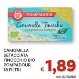 Vivo Supermercati Camomilla Finocchio Bio Pompadour offerta