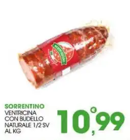 Rosa Cash Sorrentino ventricina con burello naturale offerta
