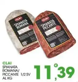 Rosa Cash Clai spianata romana/piccante offerta