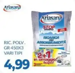 GeD Shopping Ariasana ricarica per assorbire umidità offerta