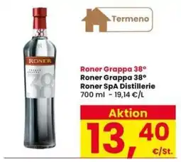 Interspar Roner Grappa 38° offerta