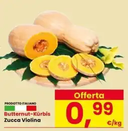 Interspar Butternut-Kürbis Zucca Violina offerta