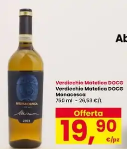 Interspar Verdicchio Matelica DOCG Monacesca offerta