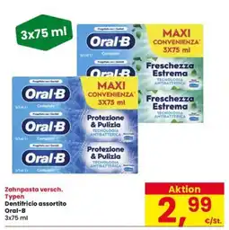 Interspar Dentifricio assortito Oral-B offerta