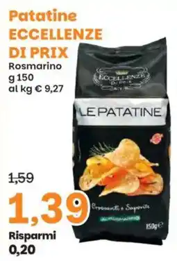 Prix Quality Patatine Eccellenze di Prix Rosmarino offerta