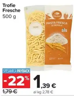 Carrefour Express Trofie Fresche offerta