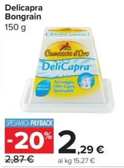 Carrefour Express DeliCapra Bongrain offerta