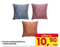 Eurospar Cuscino velluto offerta