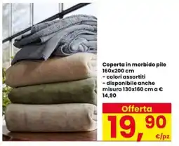 Eurospar Coperta in morbido pile offerta