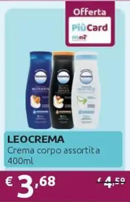 PiùMe LEOCREMA Crema corpo assortita offerta