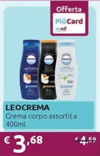 LEOCREMA Crema corpo assortita