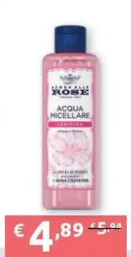 PiùMe Acqua alle Rose Acqua Micellare Sensitiva offerta