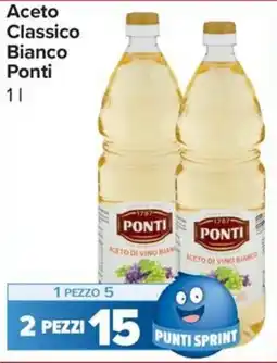 Carrefour Express Aceto Classico Bianco Ponti offerta