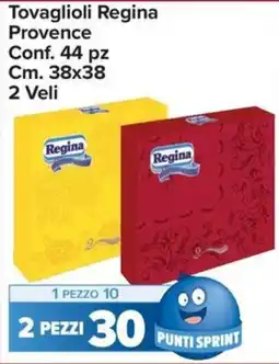 Carrefour Express Tovaglioli Regina Provence offerta