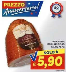 Vivo Supermercati Porchetta Maialino d'Oro offerta
